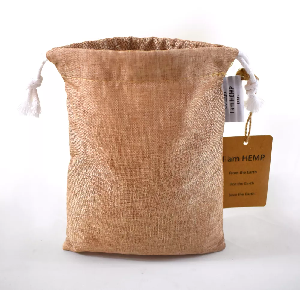 Hemp Cinch Pouch