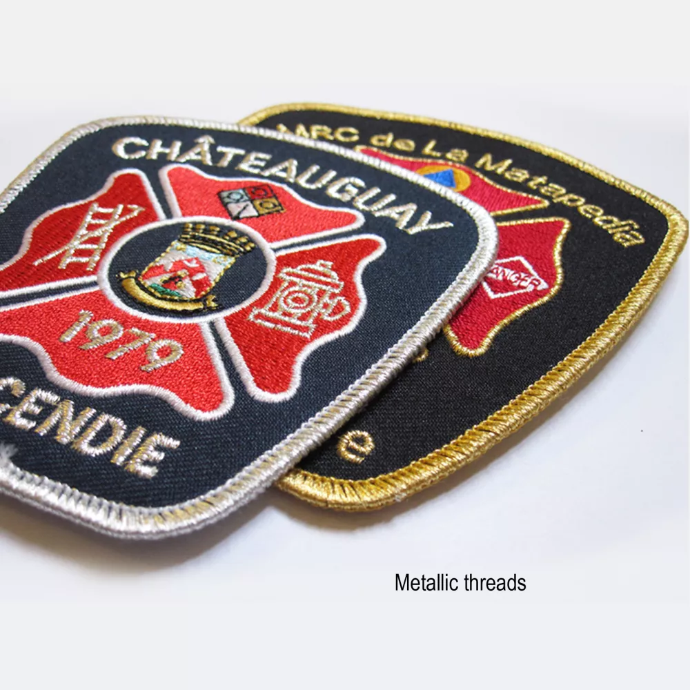 Emblème brodé personnalisé