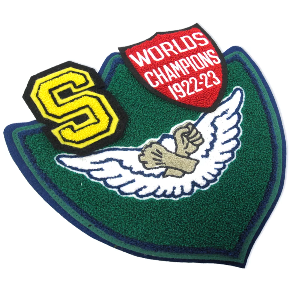 Chenille Embroidered Emblems