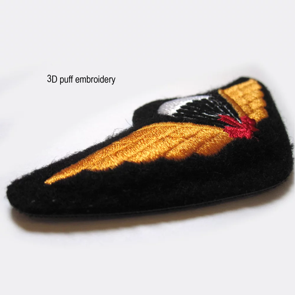 Écussons en feutre brodé