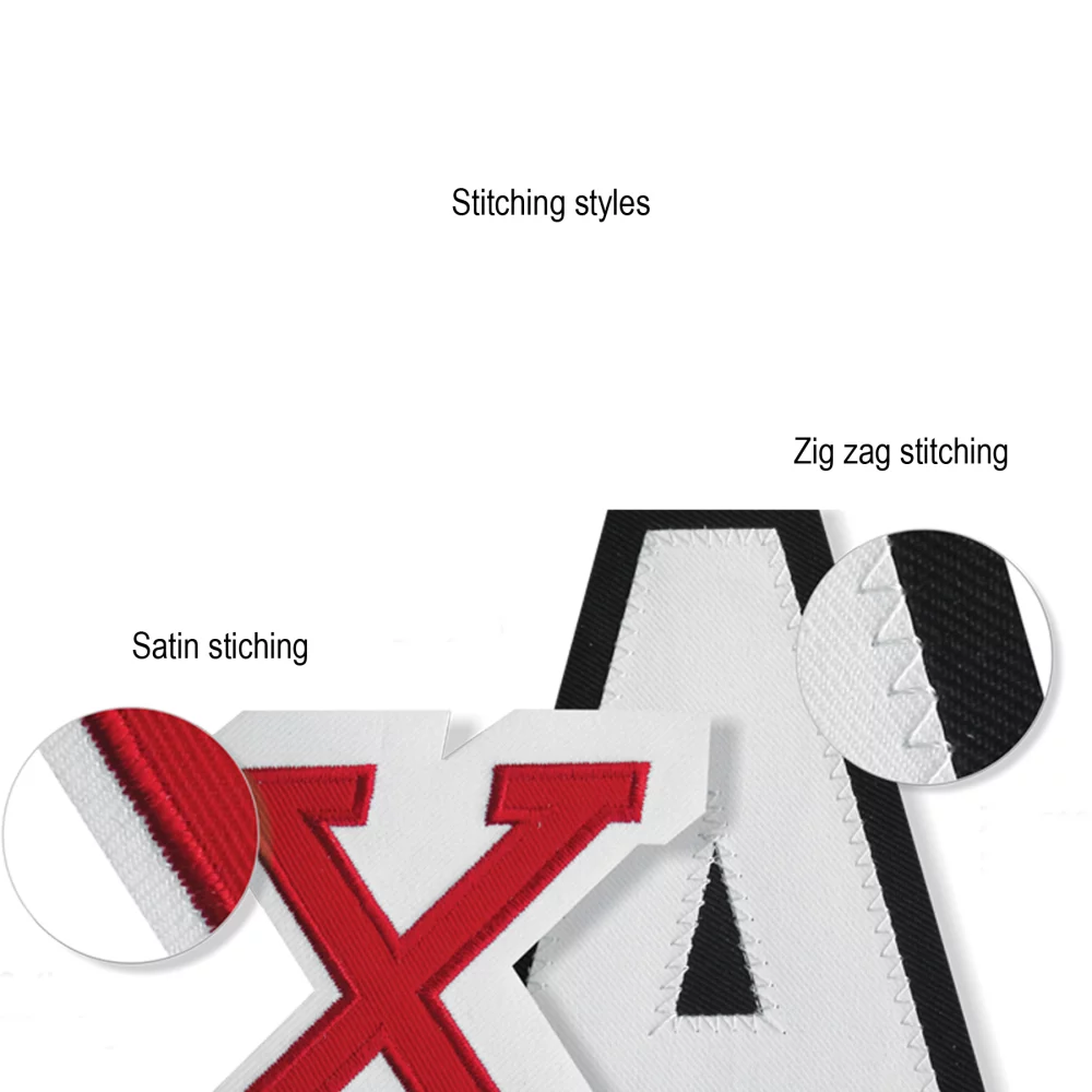 Embroidered Applique Emblems