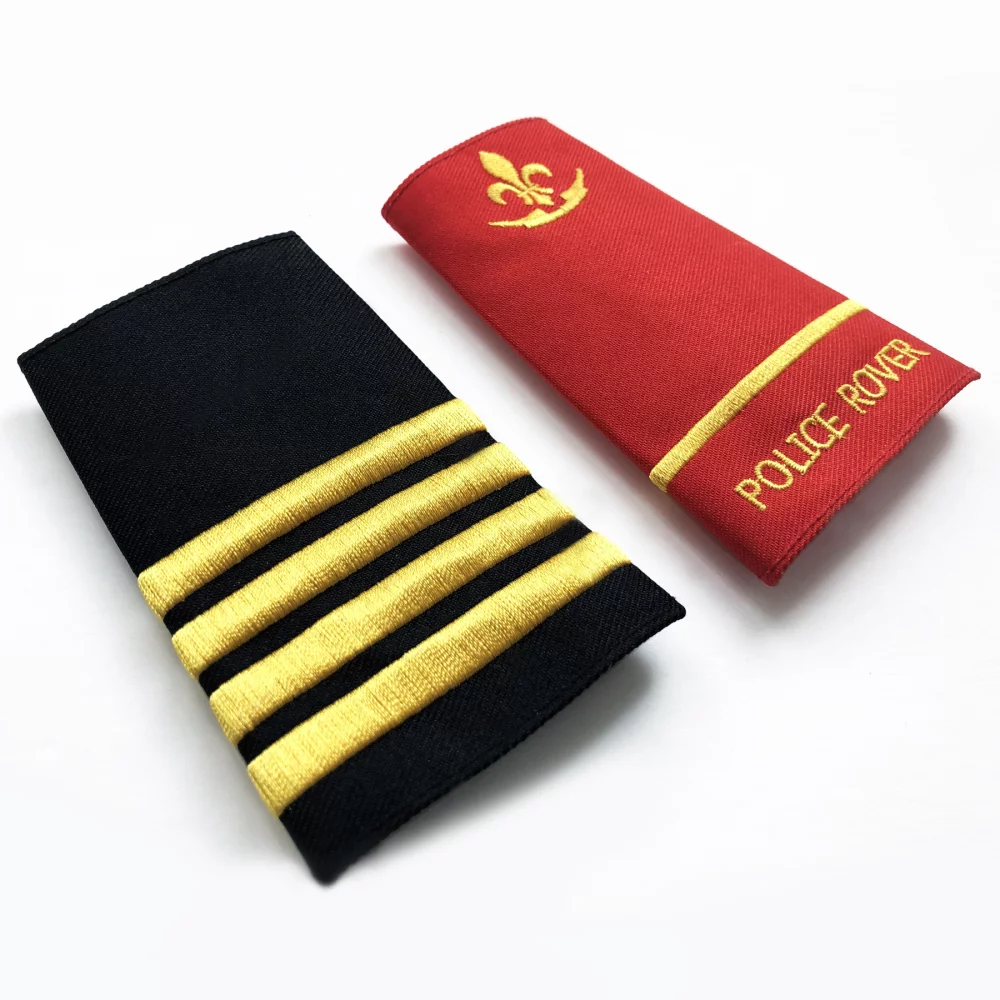 Embroidered Epaulets