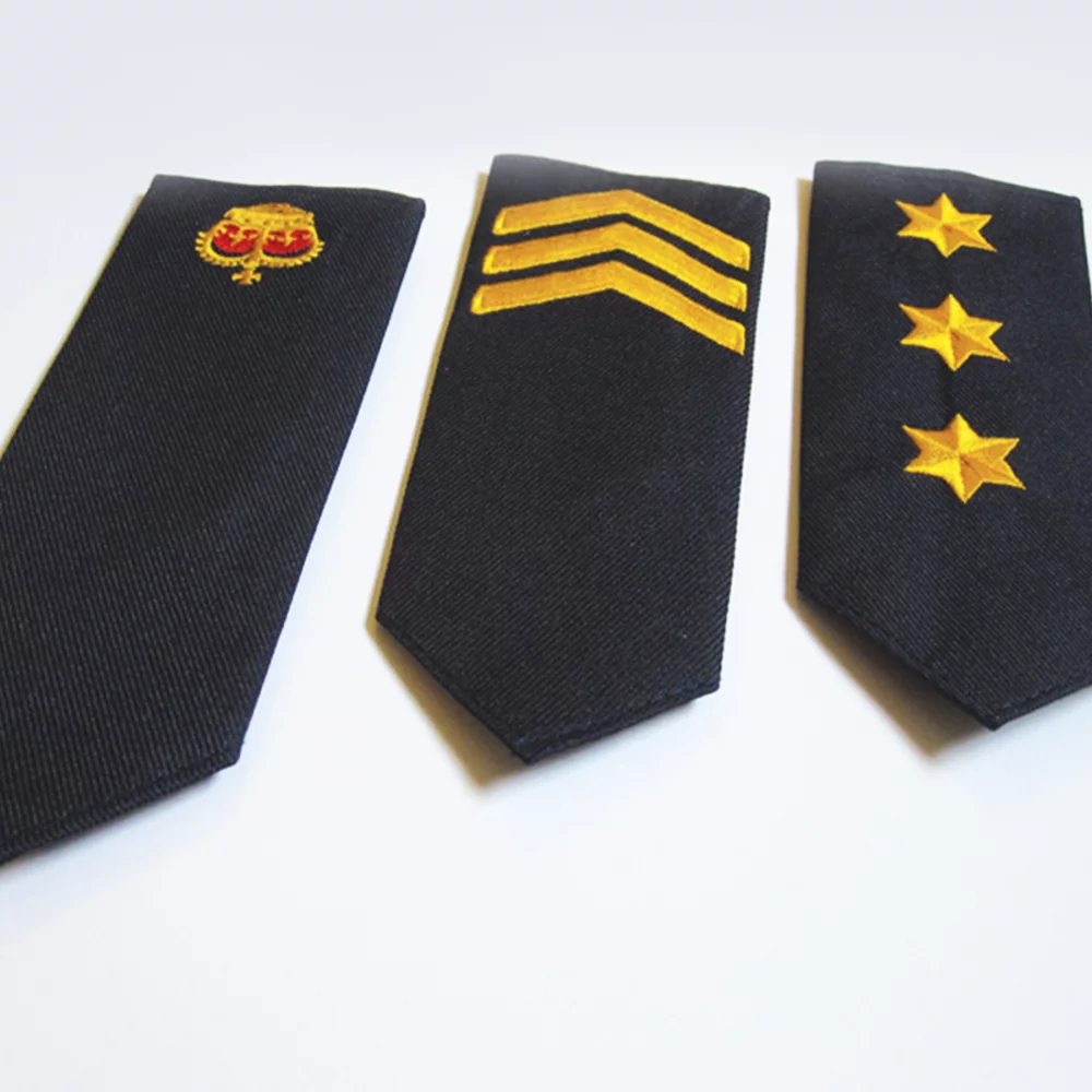 Embroidered Epaulets