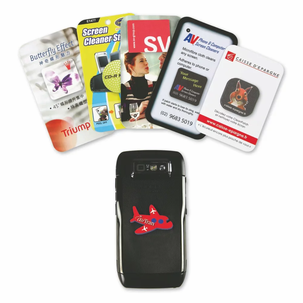 Autocollant nettoyant pour écran