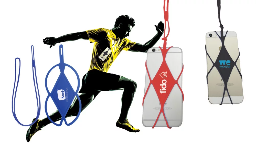 Lanières de téléphone portable en silicone