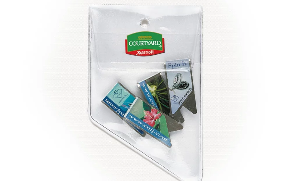 Clear Pouch w/12 plain EZ Clips