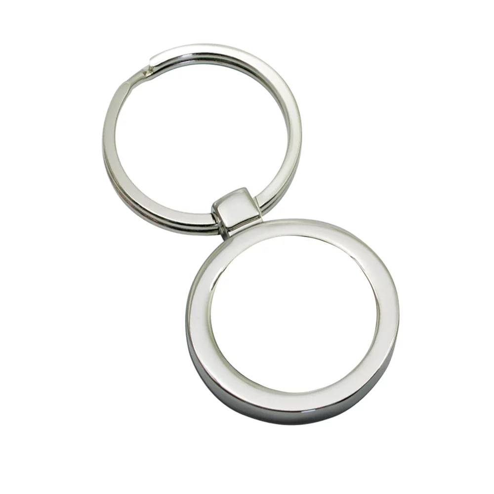 Porte-clés en forme de cercle de la série Platinum avec Digi-Cal (ligne SOS)
