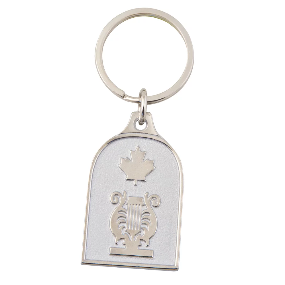 Porte-clés classique (1,5 pouce carré)