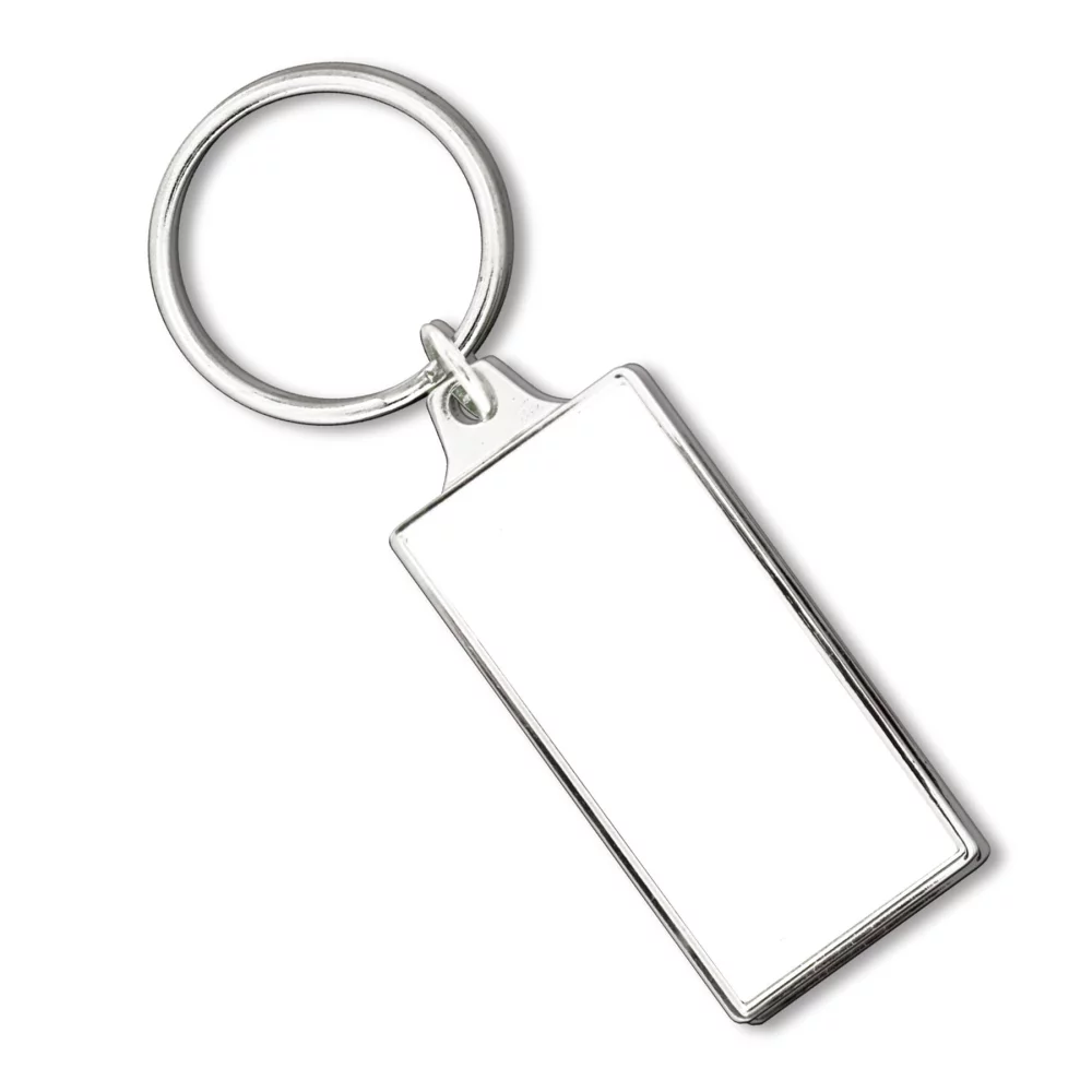 SOS Rectangle Key Chain