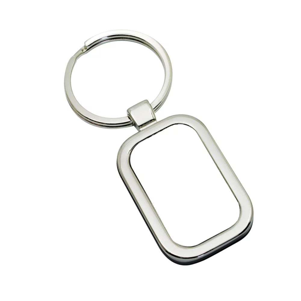Porte-clés rectangulaire de la série Platinum avec Digi-Cal (ligne SOS)