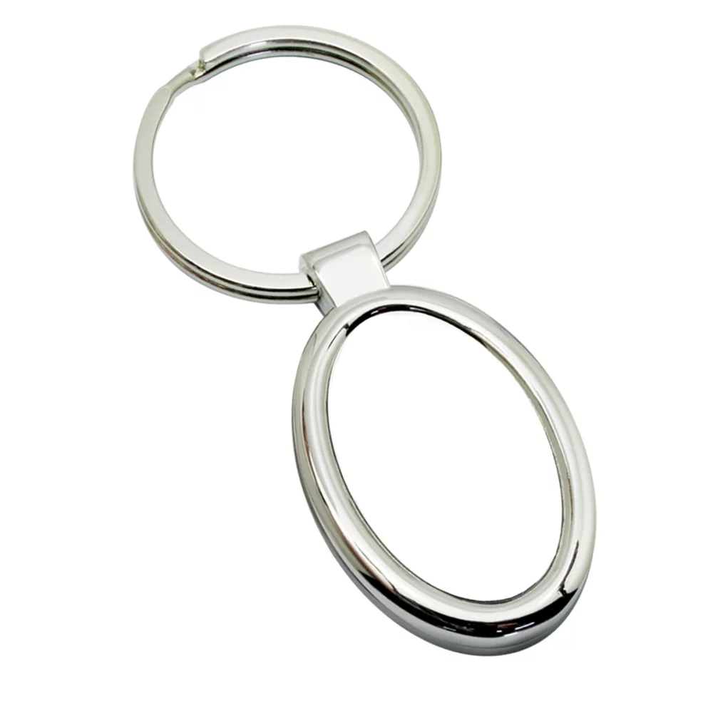 Porte-clés ovale de la série Platinum avec Digi-Cal (ligne SOS)