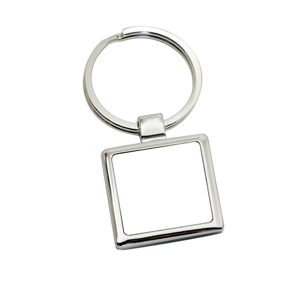 Porte-clés carré de la série Platinum avec Digi-Cal (ligne SOS)