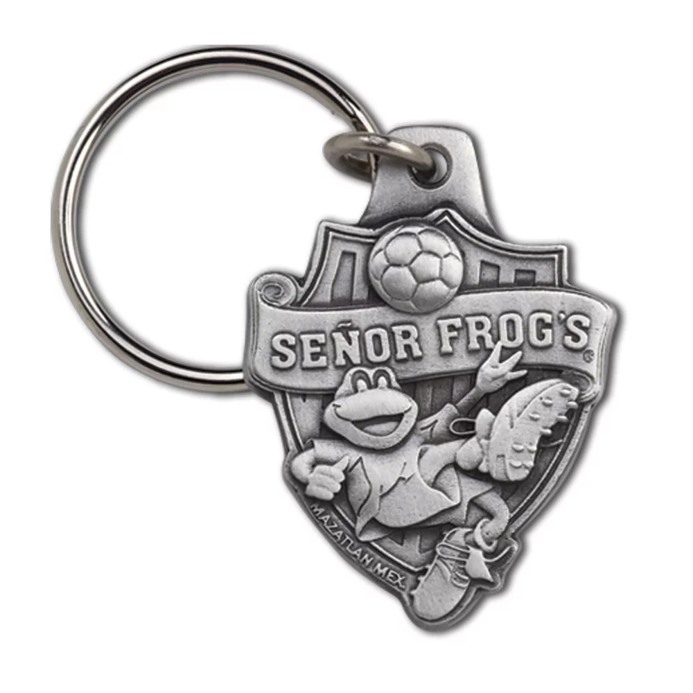 Solid Pewter Key Chain (2 Sq")