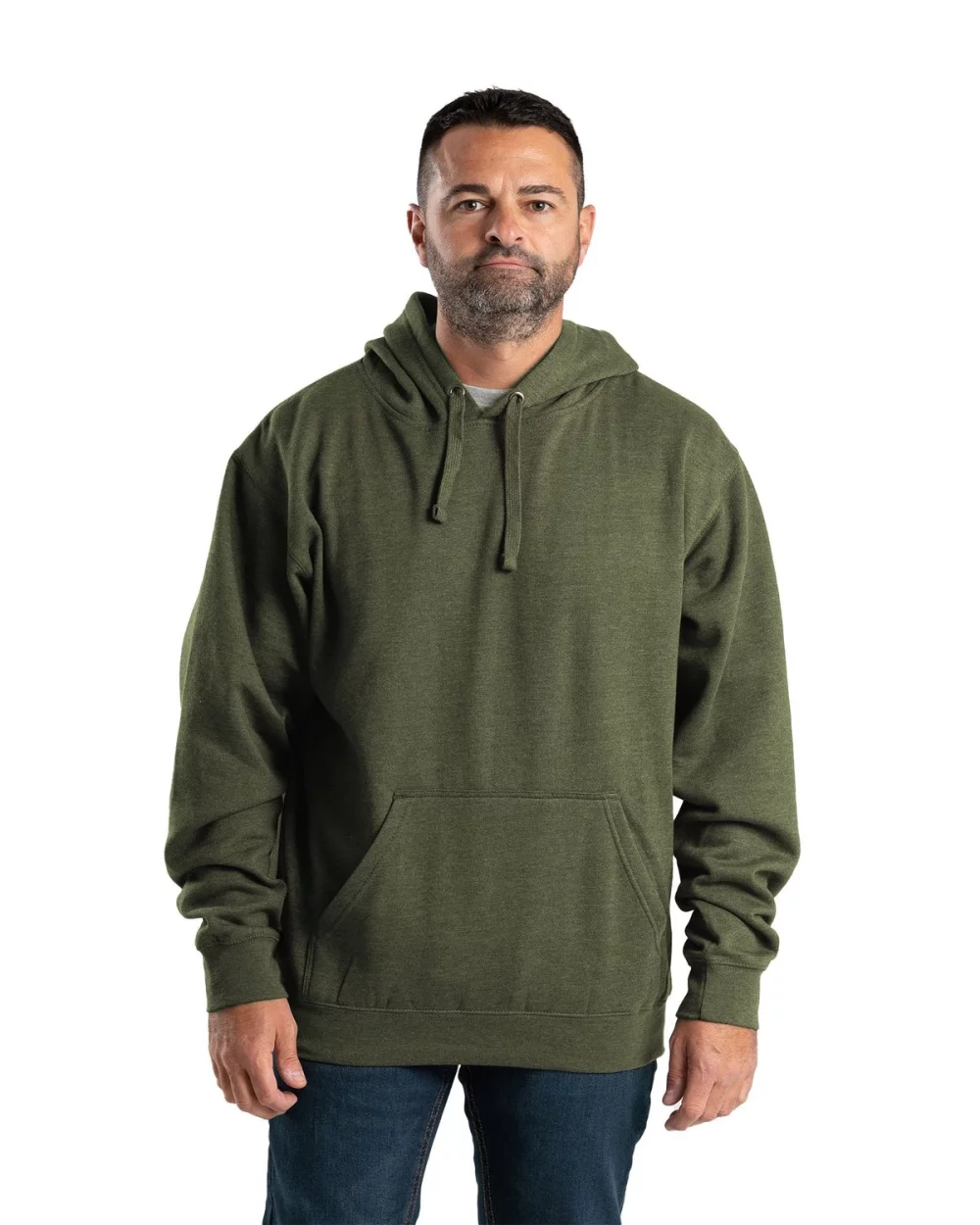 Pull à capuche à manches longues Signature pour hommes de Berne Apparel en taille haute