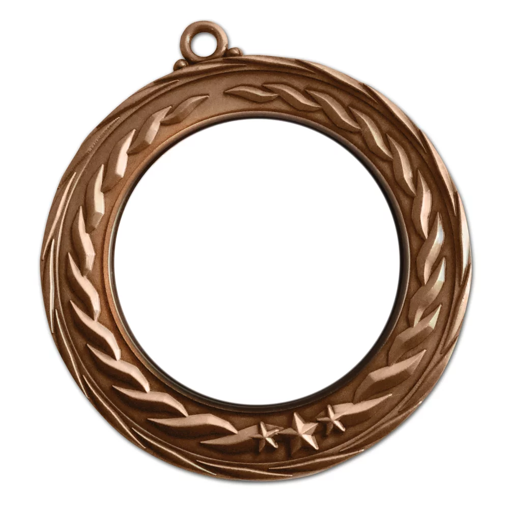 Médaillon SOS avec dos vierge (3,0 pouces)