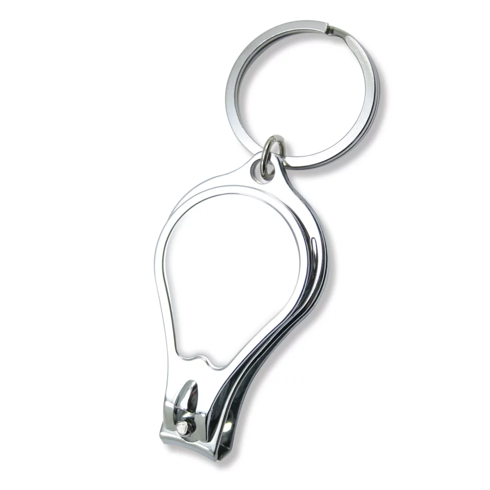 Pince à ongles de la série Platinum avec porte-clés et calendrier numérique