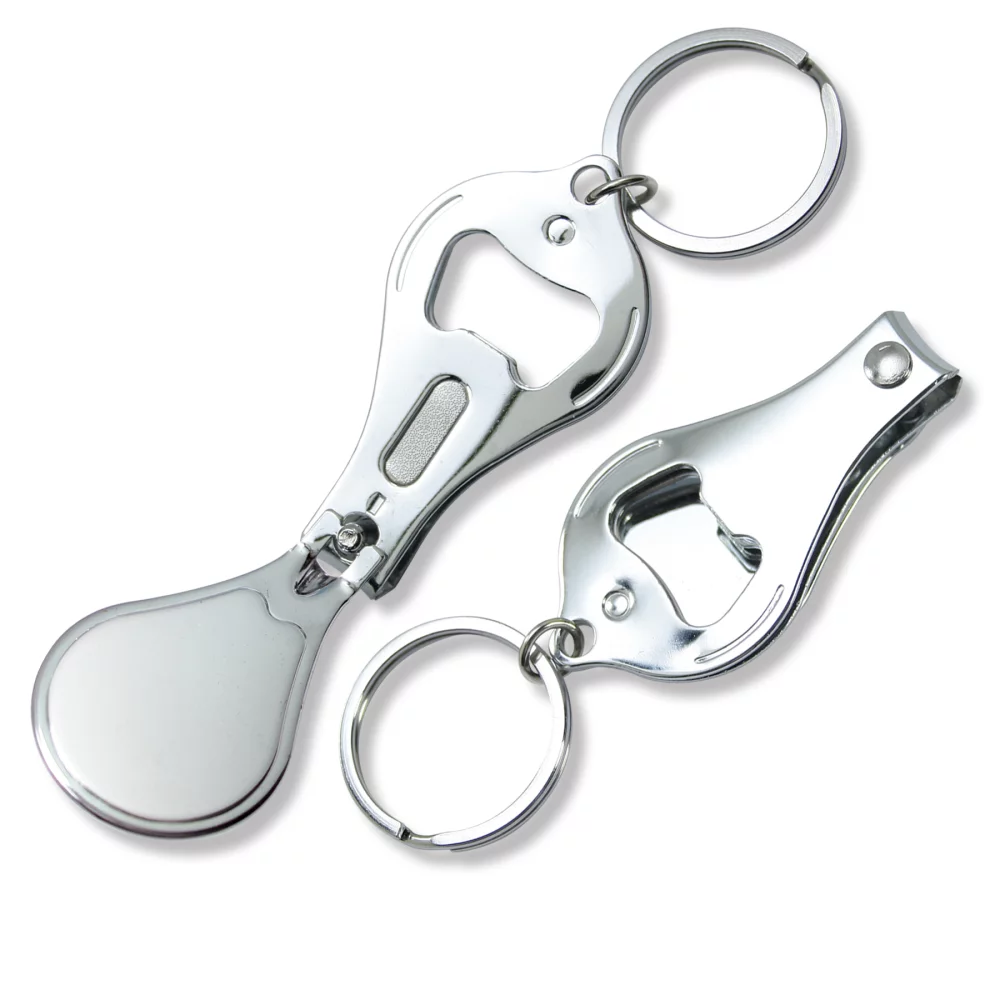 Pince à ongles de la série Platinum avec porte-clés et calendrier numérique