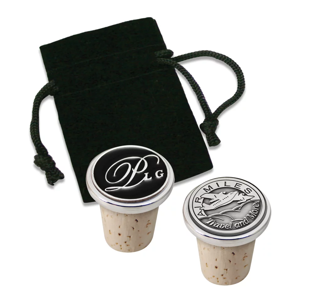 Bouchon de vin avec insert en fonte