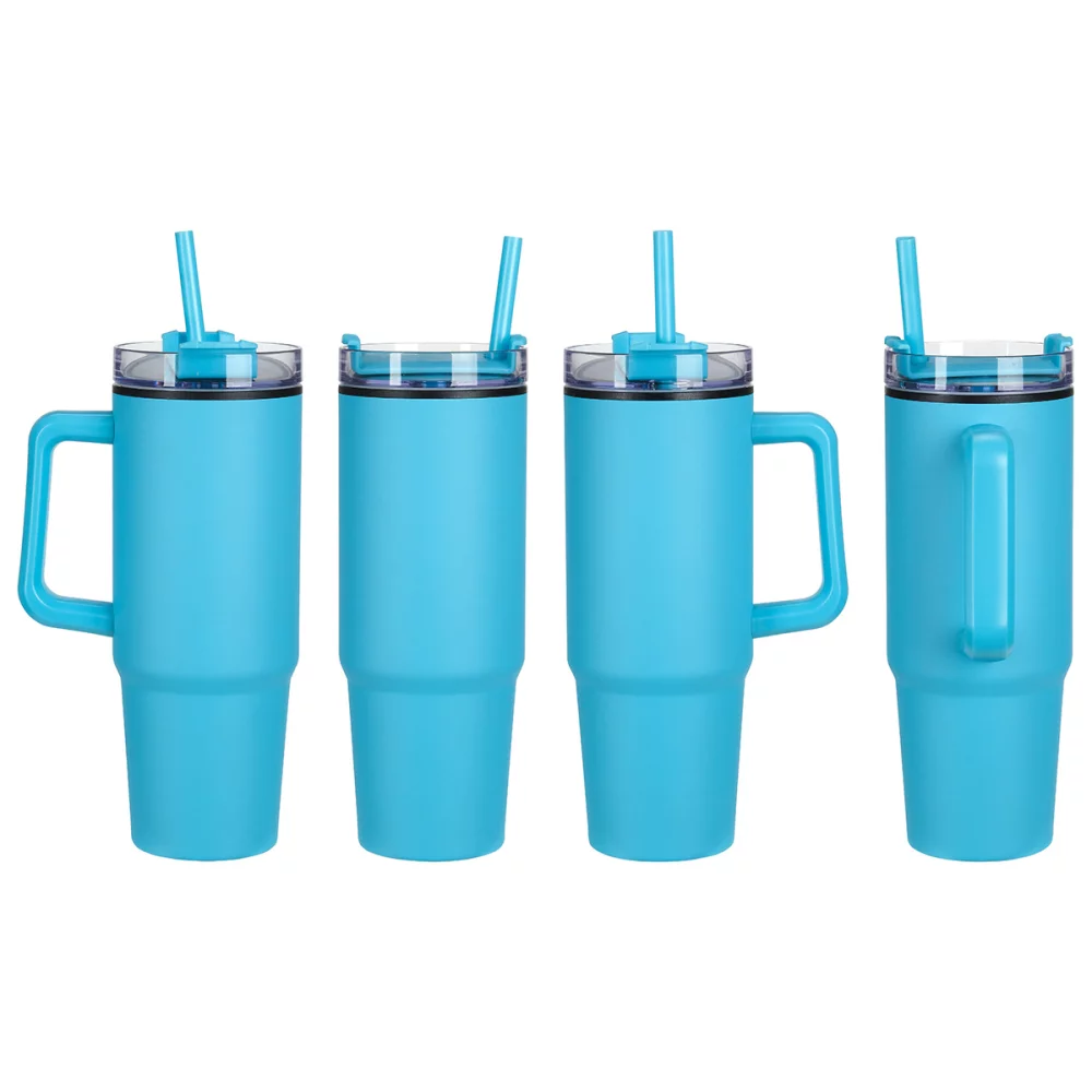 Mug Octava en acier inoxydable/polypropylène de 30 oz