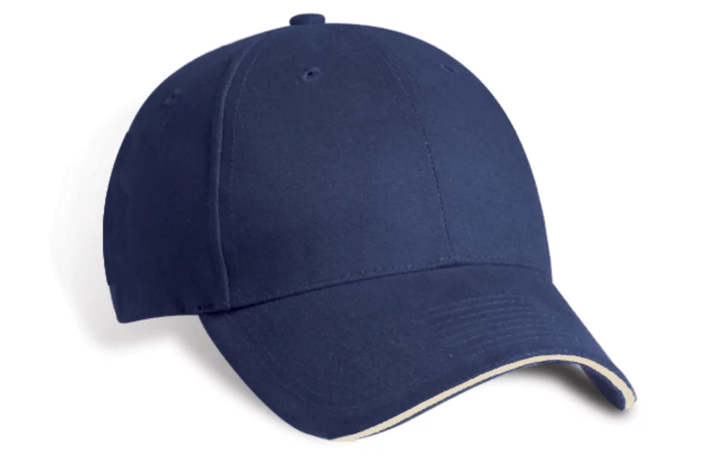 Casquette en coton brossé Antalya