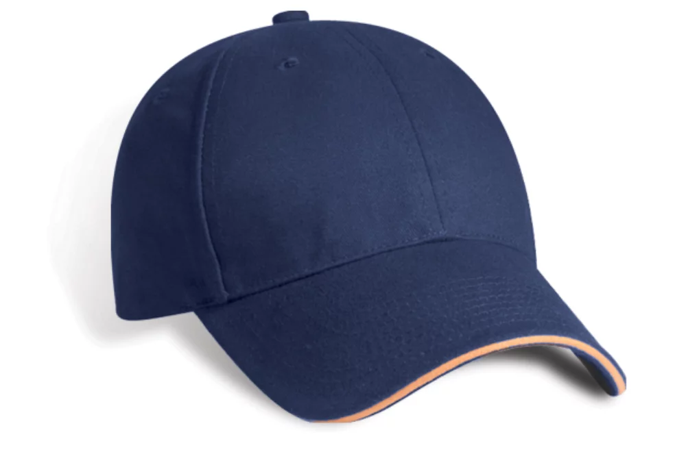 Casquette en coton brossé Antalya