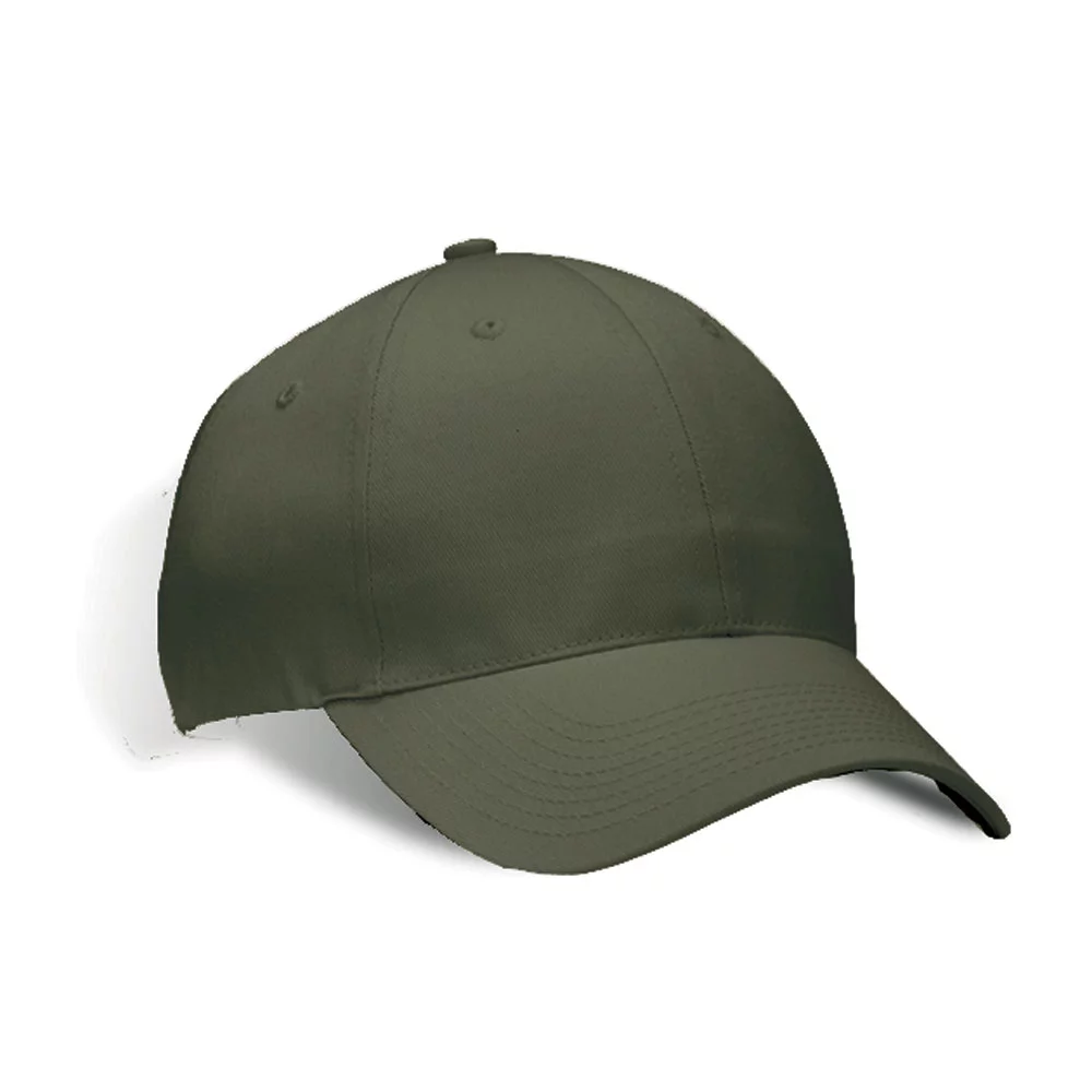 Casquette en sergé de coton Patras avec velcro caché