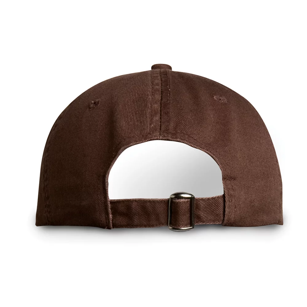 La casquette Twill pour papa avec boucle de bague en argent antique