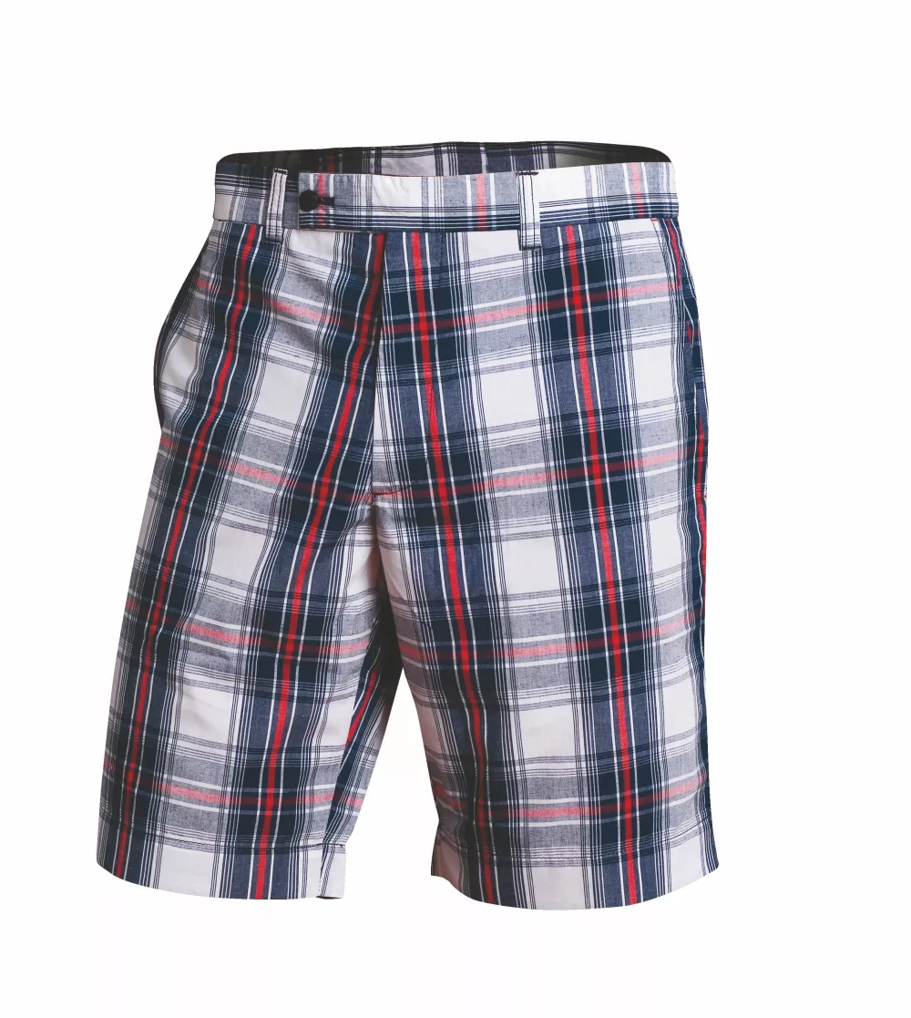 Men's FILA Milos Plaid Bermuda Shorts