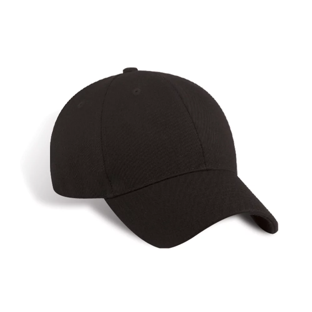 Casquette structurée en serge de laine de Moscou
