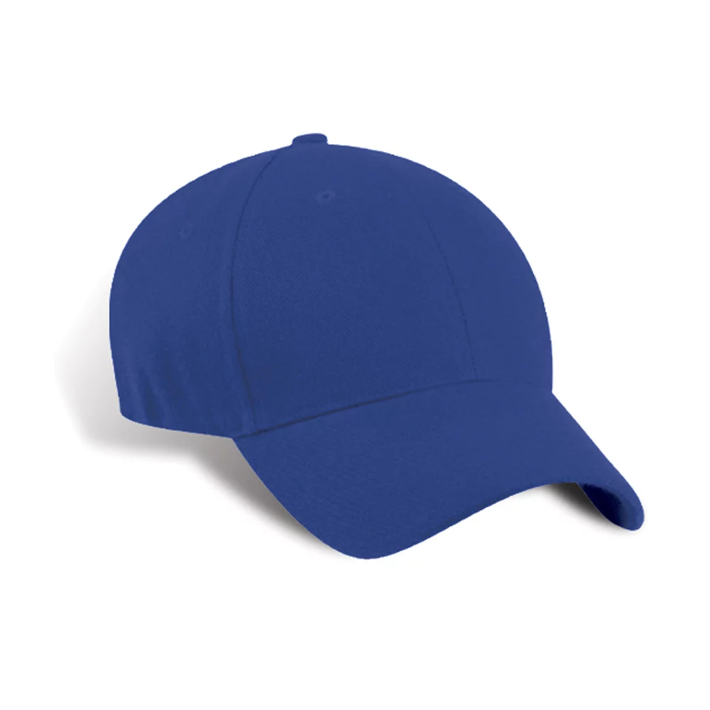 Casquette structurée en serge de laine de Moscou