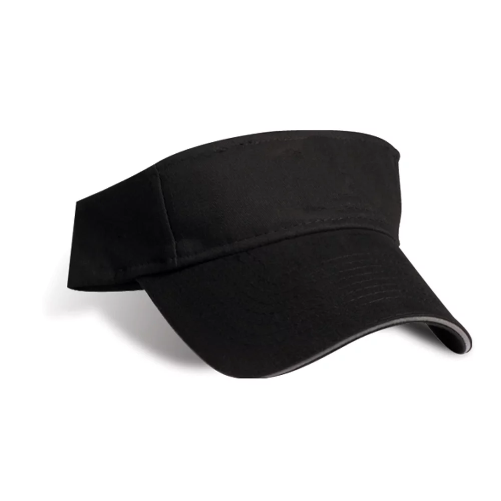 Lancaster Twill Visor w/3M™ Reflective Sandwich Peak