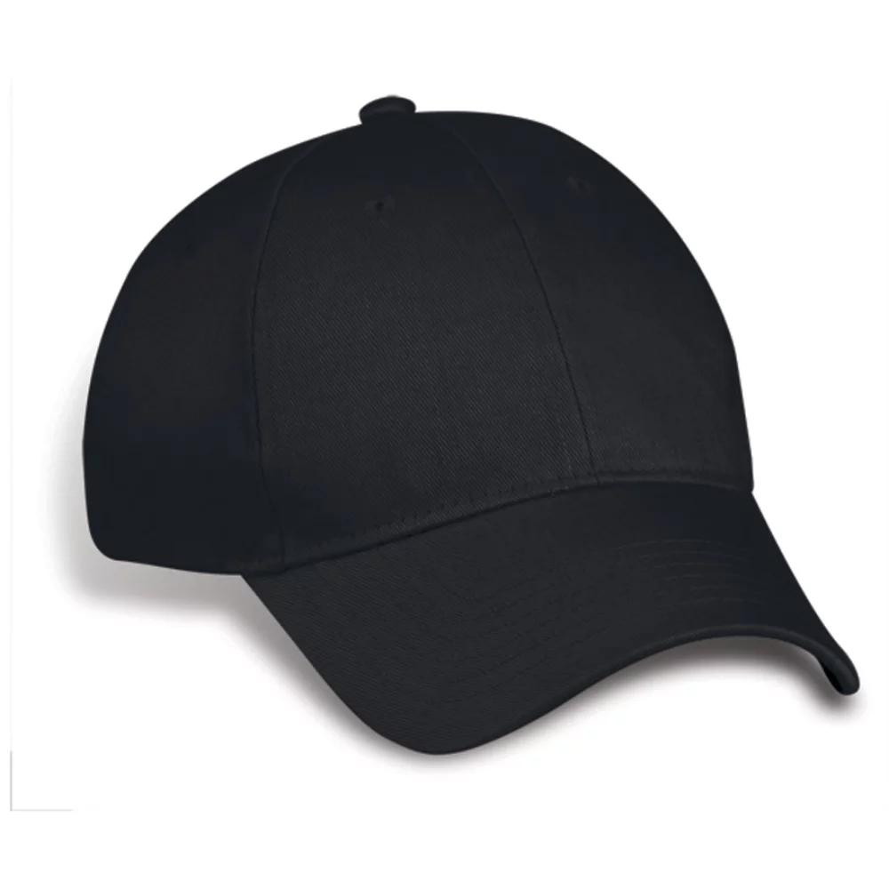 Casquette structurée écologique en RPET avec sangle arrière ajustable.