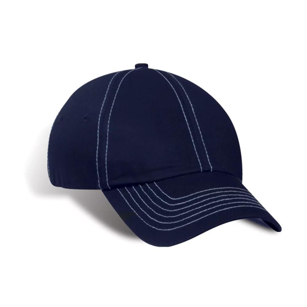 Casquette Bellingham avec surpiqûres contrastantes