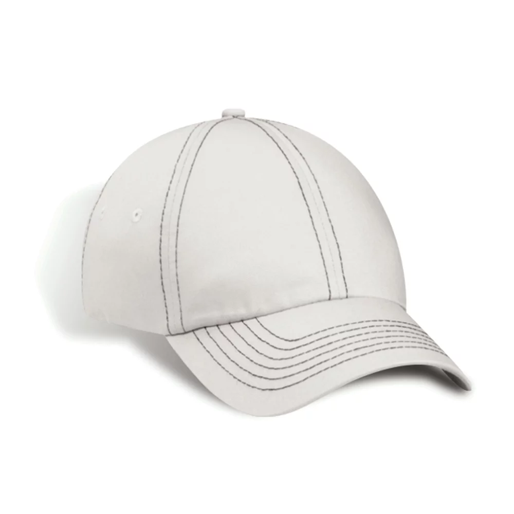 Casquette Bellingham avec surpiqûres contrastantes