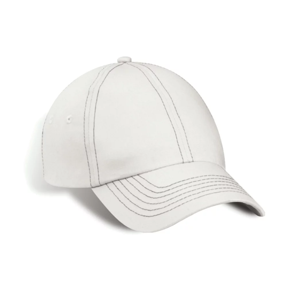 Casquette Bellingham avec surpiqûres contrastantes