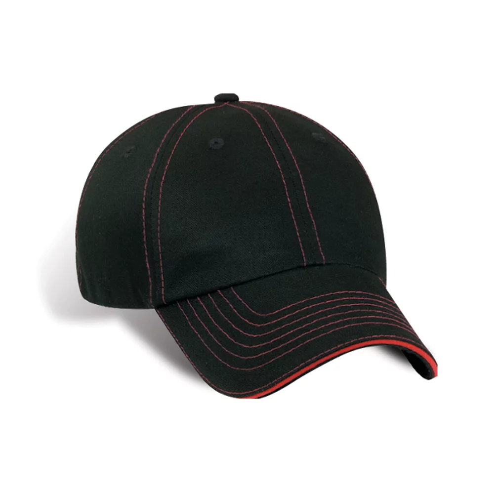 Cambridge Contrast Stitching & Sandwich Cap