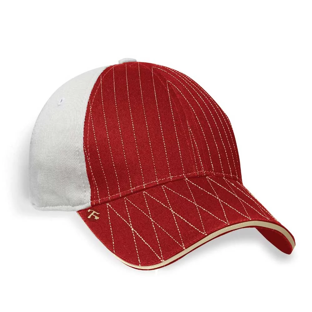 Bonnet en motif de point d'argyle
