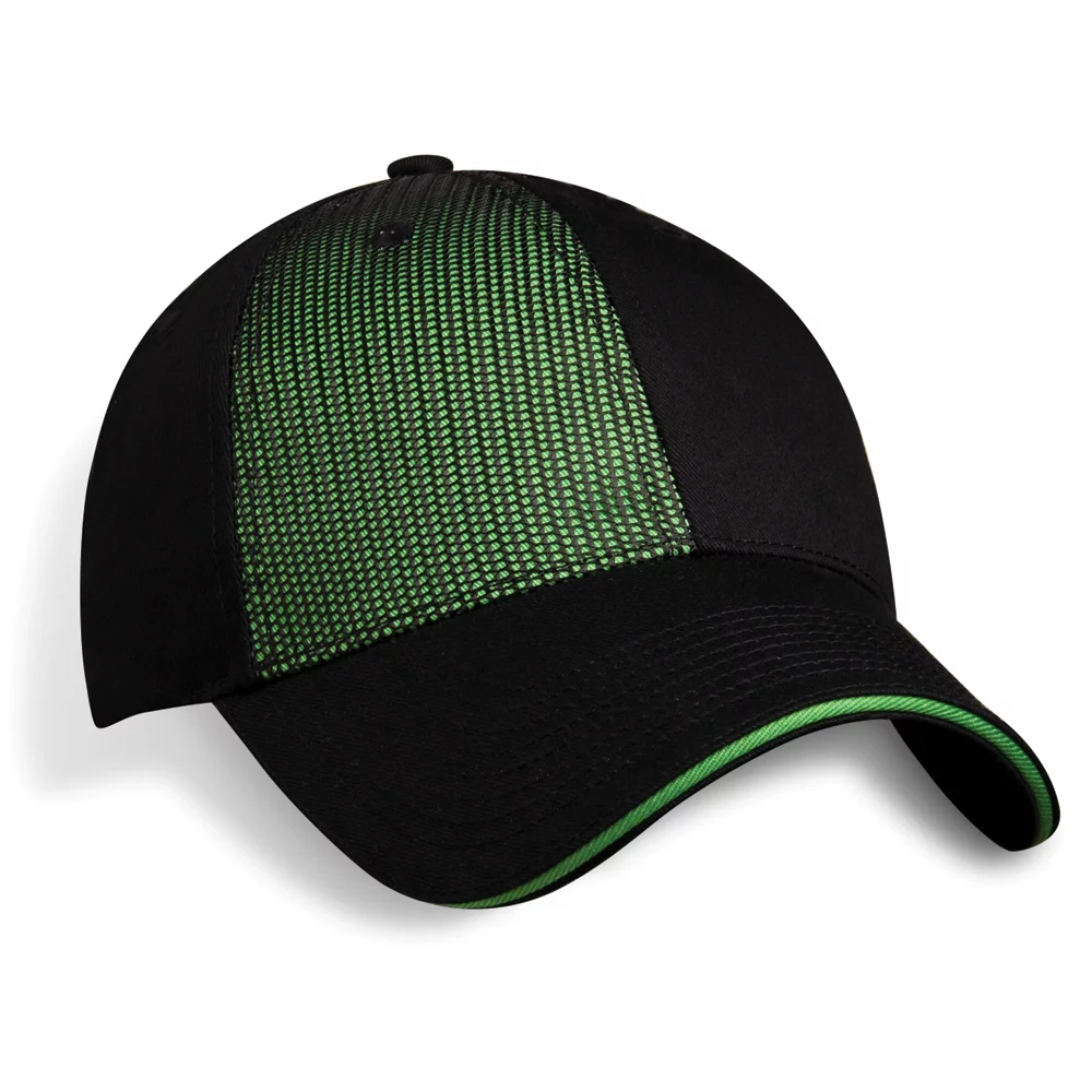 Casquette Denver en maille douce contrastante et bordure.