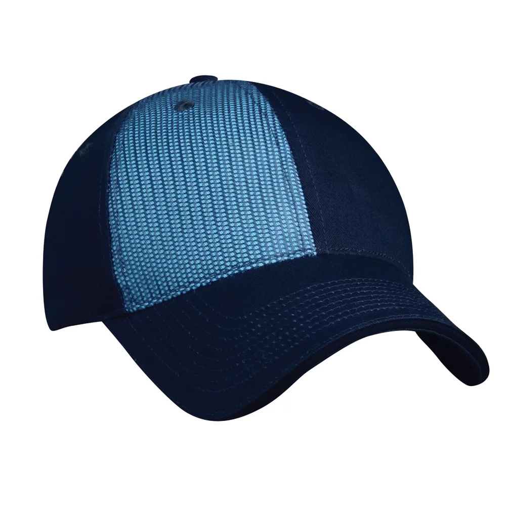 Casquette Denver en maille douce contrastante et bordure.
