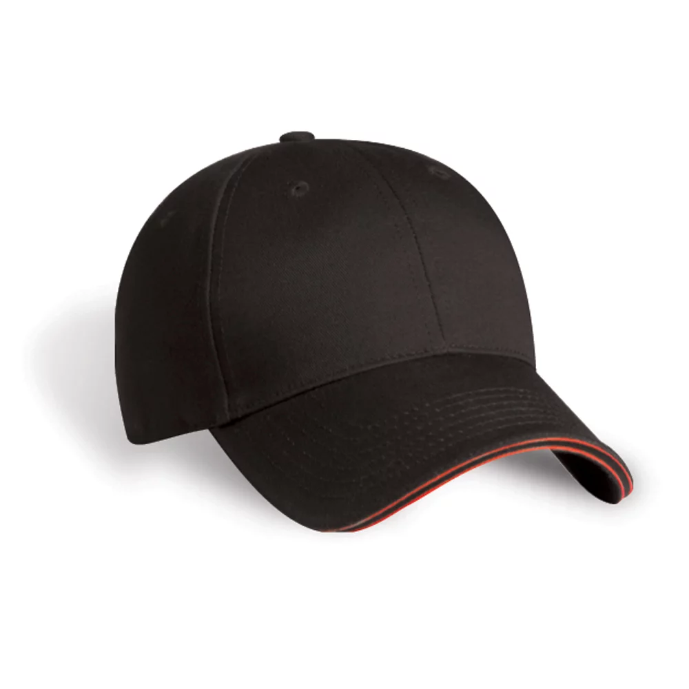 Cairo Contrast Triple Sandwich Peak Cap