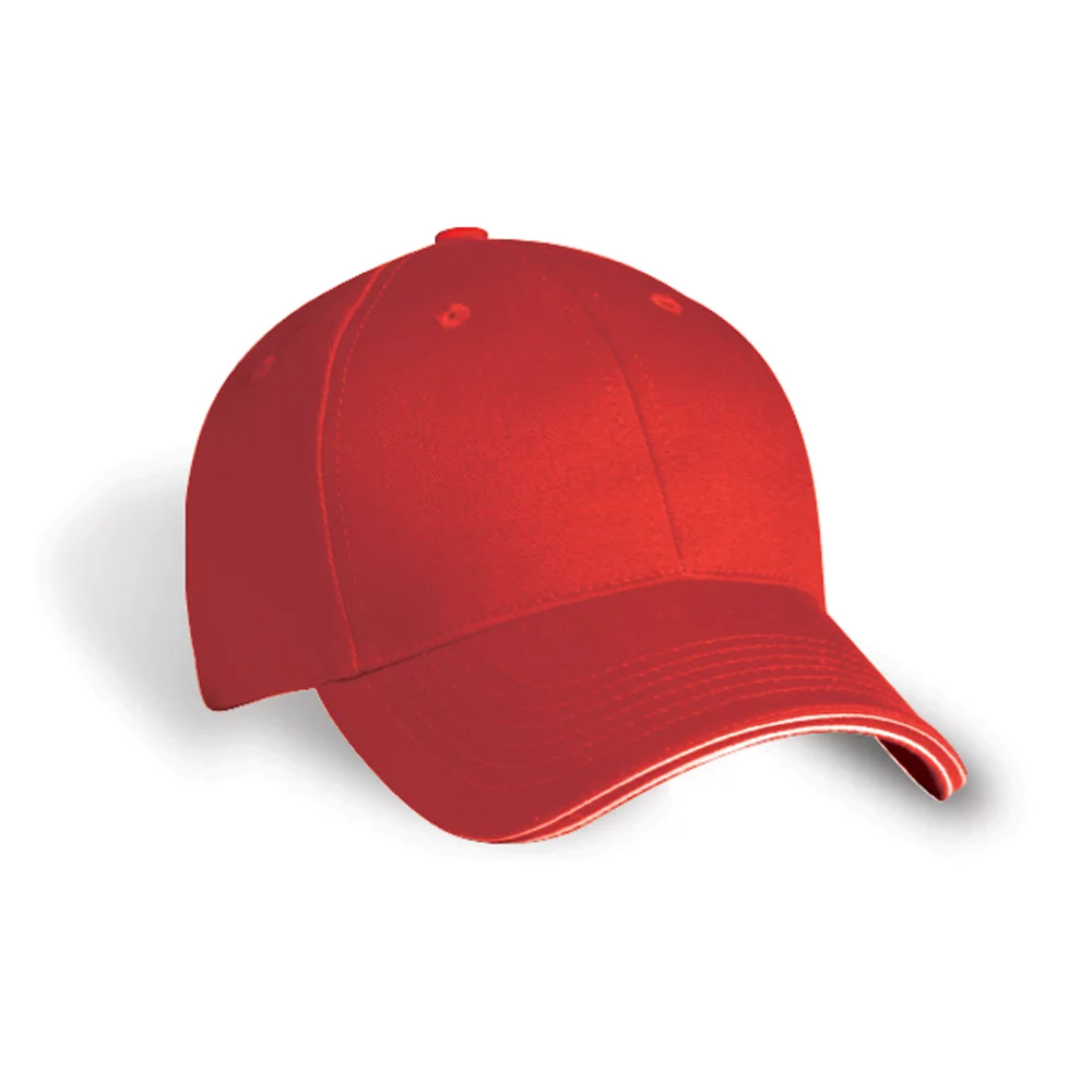 Cairo Contrast Triple Sandwich Peak Cap