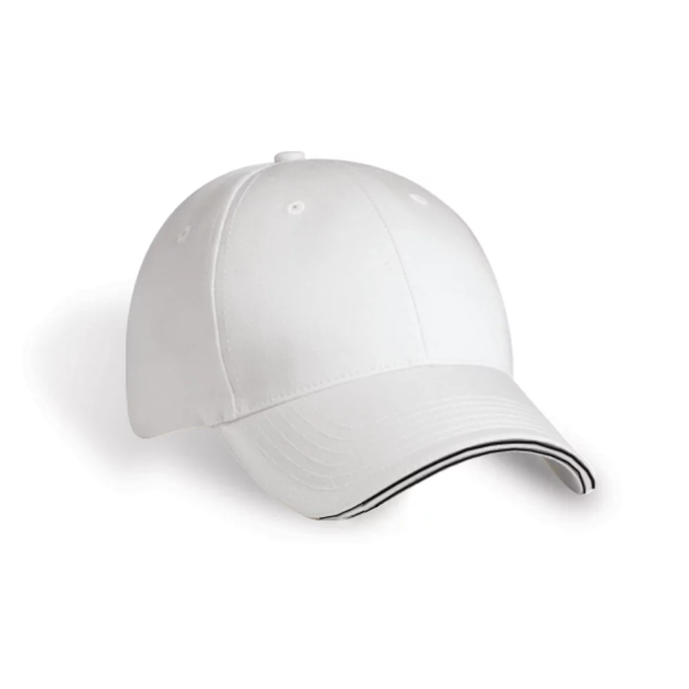 Cairo Contrast Triple Sandwich Peak Cap