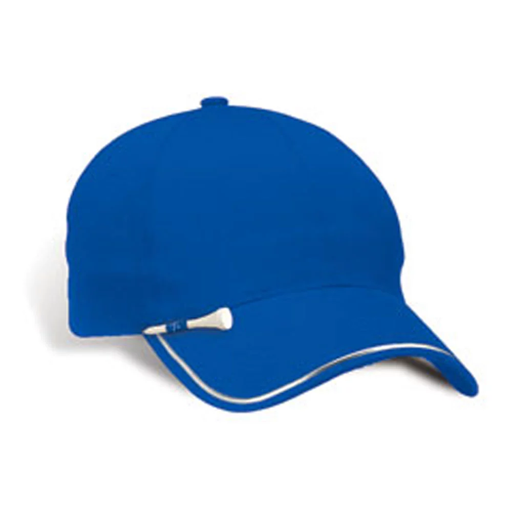 Casquette de golf Porto avec du métal liquide sur la visière