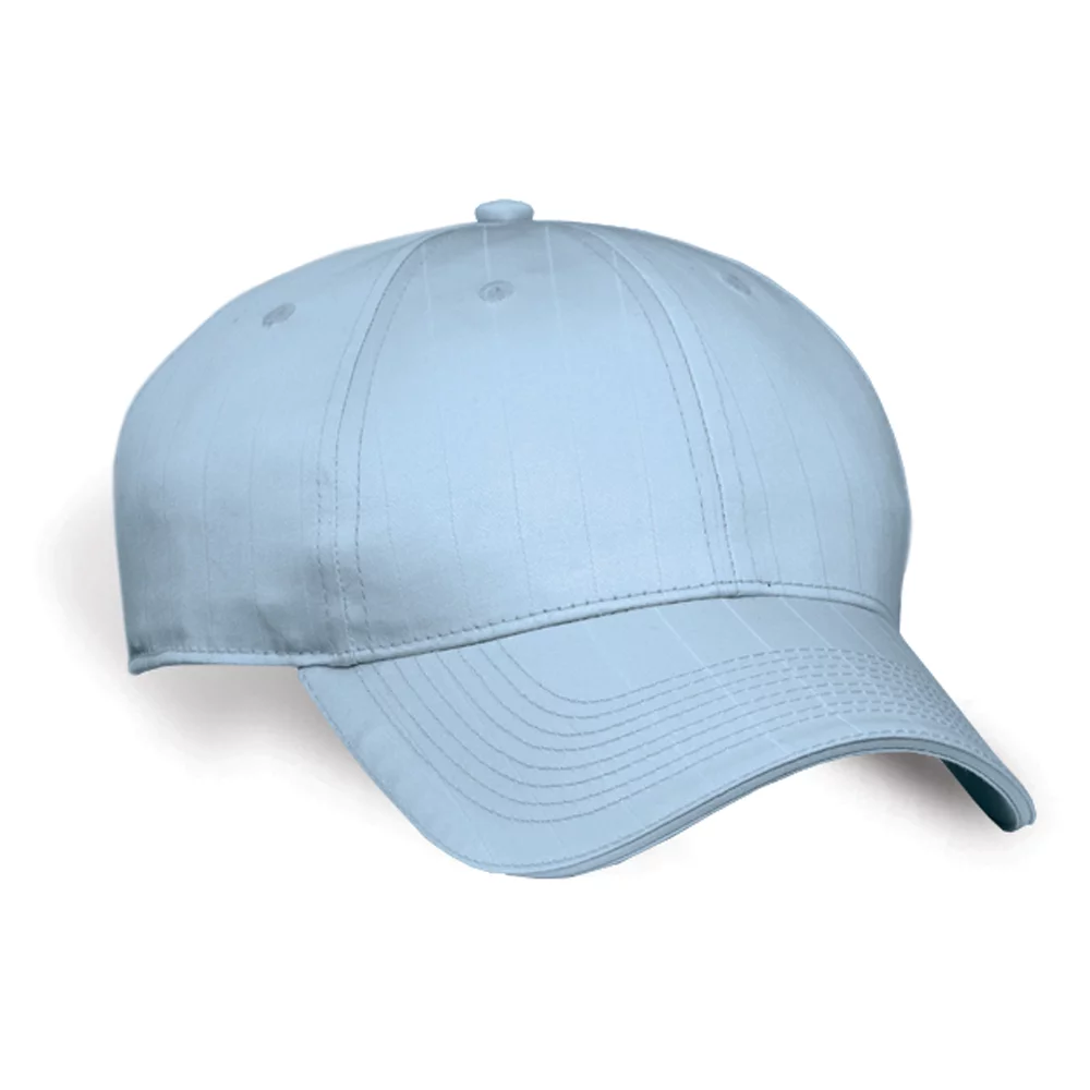 Structured Axis Drop Needle Stretch Satin Twill Cap w/Matching Sandwich Peak