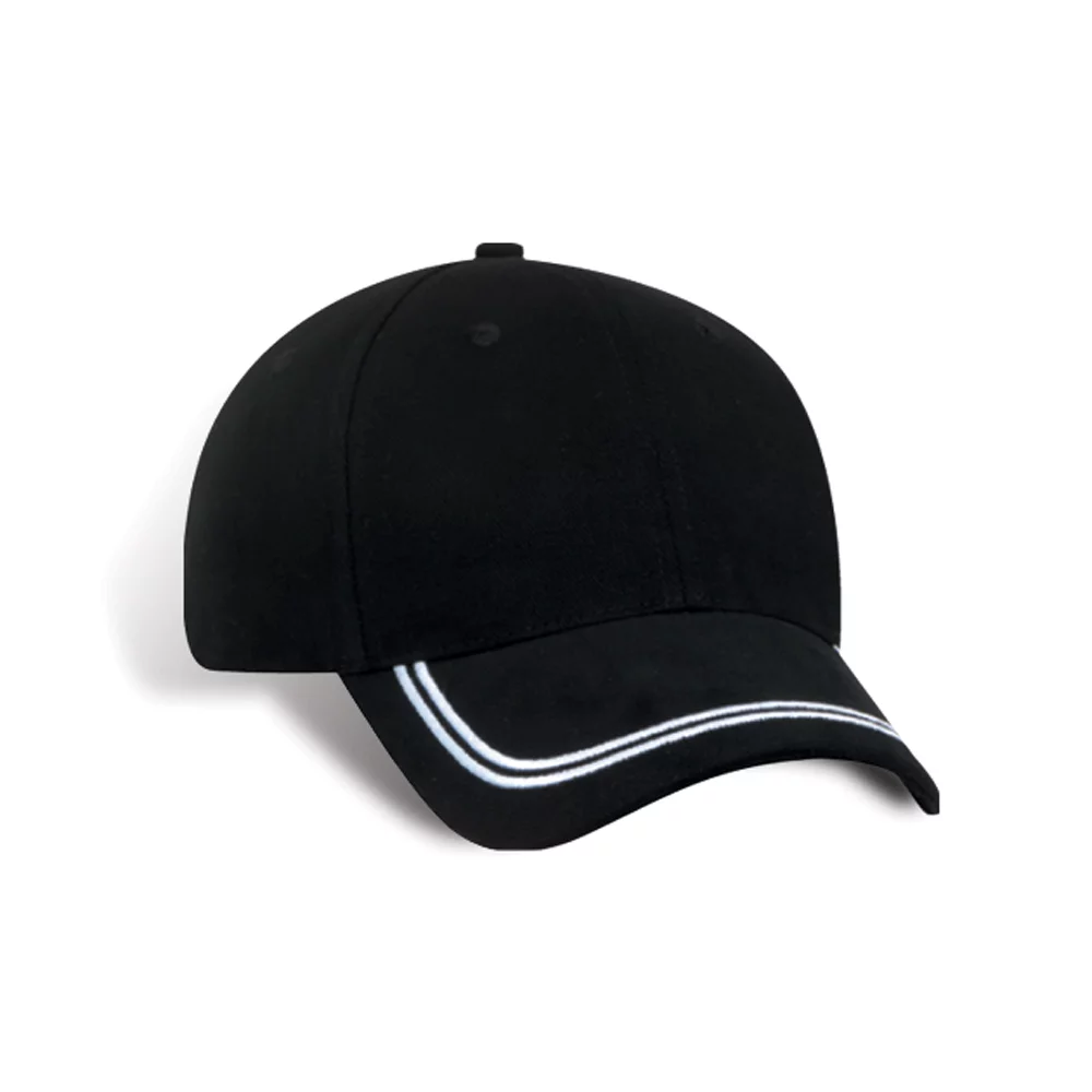 Casquette Concord avec broderie sur la visière à 2 rangées