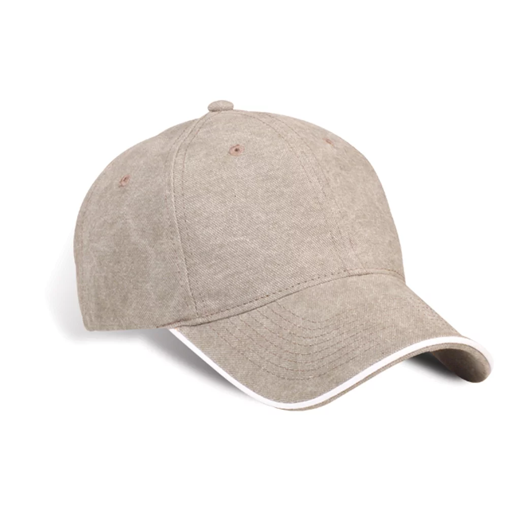 Vancouver Cap w/Contrast Upperpeak Piping