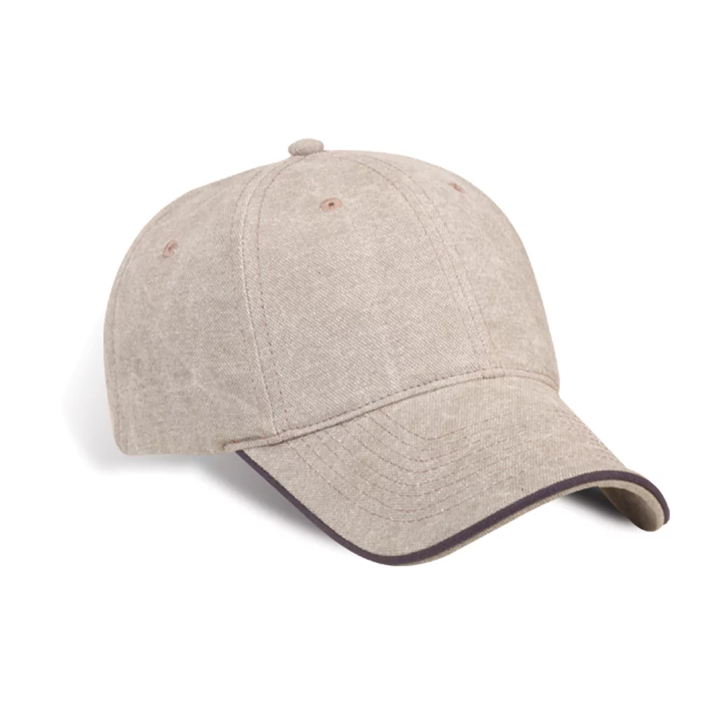 Vancouver Cap w/Contrast Upperpeak Piping