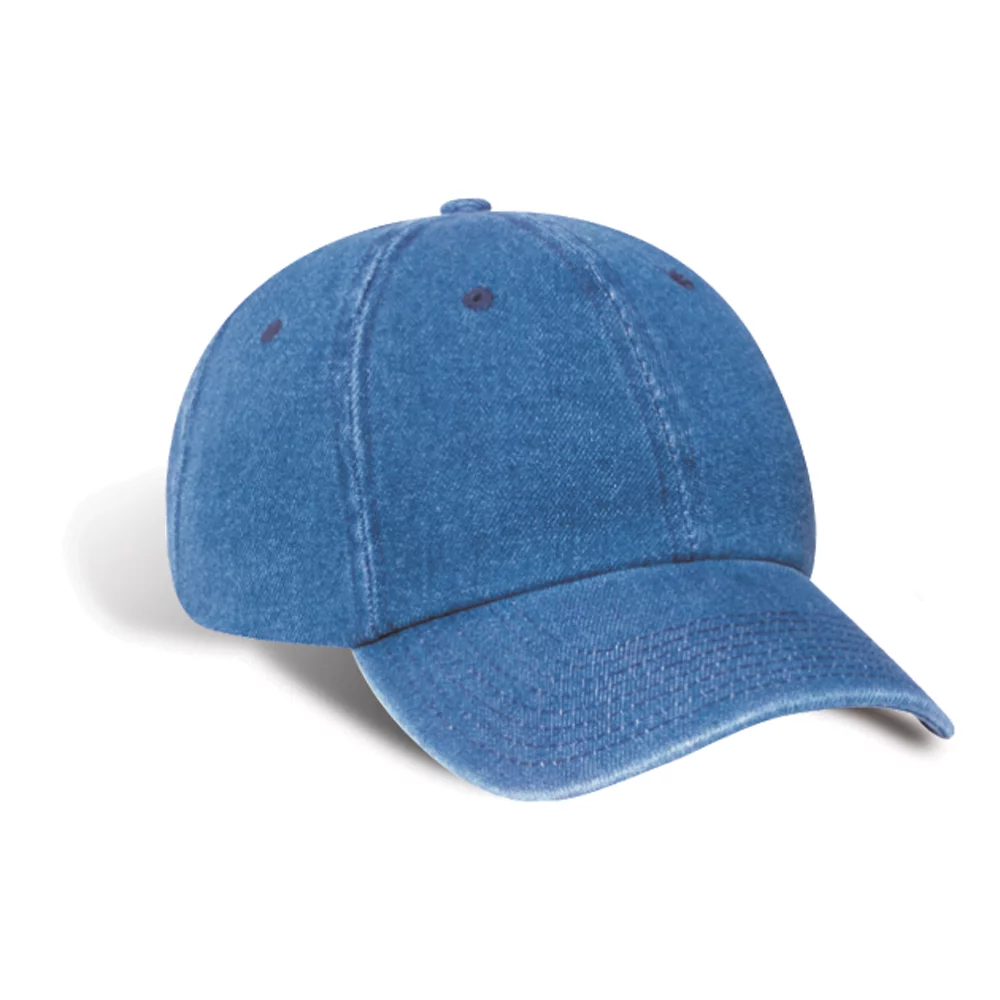 Omaha Unstructured Stonewashed Denim Cap