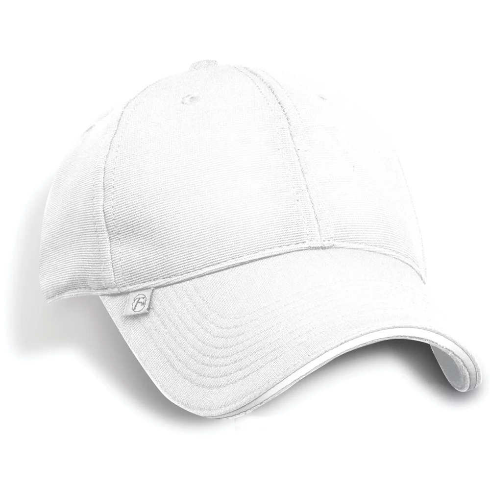 Spandex Stair Twill Cap w/Contrasting Sandwich Peak