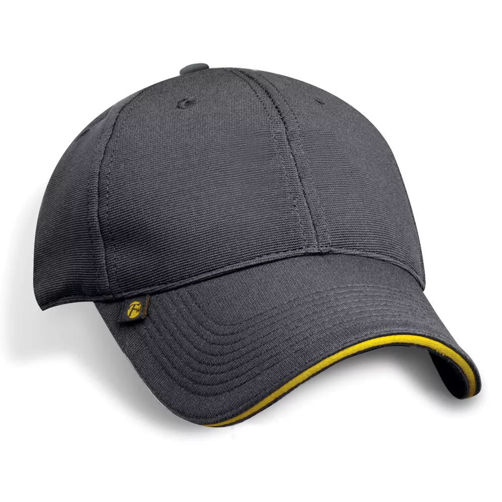 Spandex Stair Twill Cap w/Contrasting Sandwich Peak